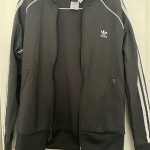 Adidas Black and White Women's Jacket